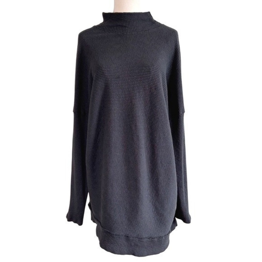 Urban Outfitters Out From Under Tunic Black Charcoal Gray XS Oversized Consign